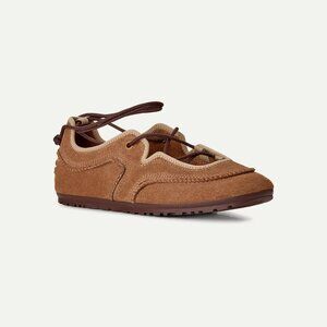 UGG Women's Quill Ballet Sneaker in Chestnut
